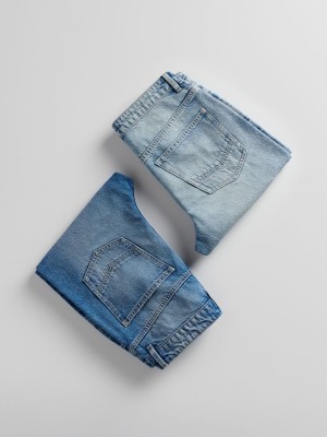 Reserved Carrot Cropped Jeans Herren Blau | VBQ-172638