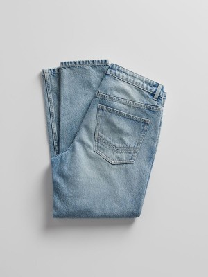 Reserved Carrot Cropped Jeans Herren Blau | ZDB-327615