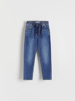 Reserved Elastic Carrot Jeans Jungen Blau | GCS-801572