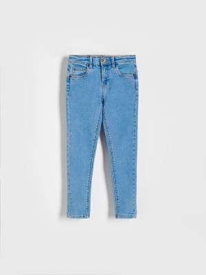 Reserved Elastic Slim Jeans Jungen Blau | SNQ-403915