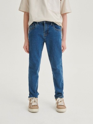 Reserved Elastic Slim Jeans Jungen Blau | JEG-763084