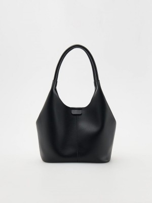 Reserved Hobo Taschen Damen Schwarz | GCL-782356