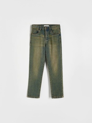 Reserved Jeanswash Effect Jeans Jungen Navy | OIC-186209