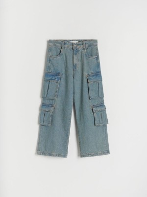 Reserved Klassische Jeans Jungen Blau | QPI-409286