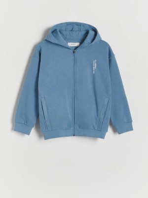 Reserved Klassische Pullover Jungen Grau Blau | DAE-137294