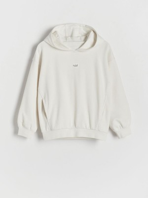 Reserved Oversized Pullover Jungen Weiß | NBG-215839