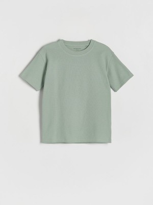 Reserved Oversized T-shirts Jungen Grün | PVN-297634