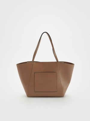 Reserved Shopper Taschen Damen Beige | TYM-867395