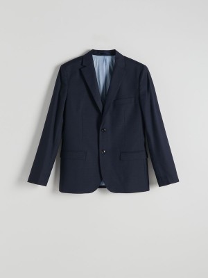 Reserved Slim Fit Anzüge Herren Navy | IXK-264195