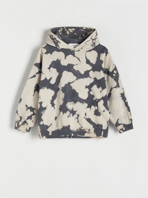 Reserved Tie-dye Pullover Jungen Dunkelgrau | CXG-342760