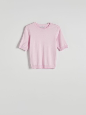 Reserved Viscose Rich Pullover Damen Rosa | URK-438061