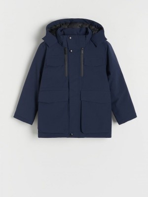 Reserved Winterhood Jacken Jungen Navy | INM-601724