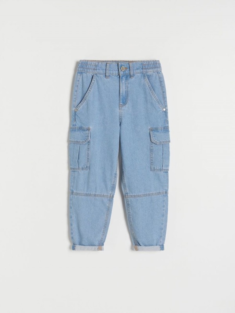 Reserved Balloon Jeans Jungen Blau | GJS-741529