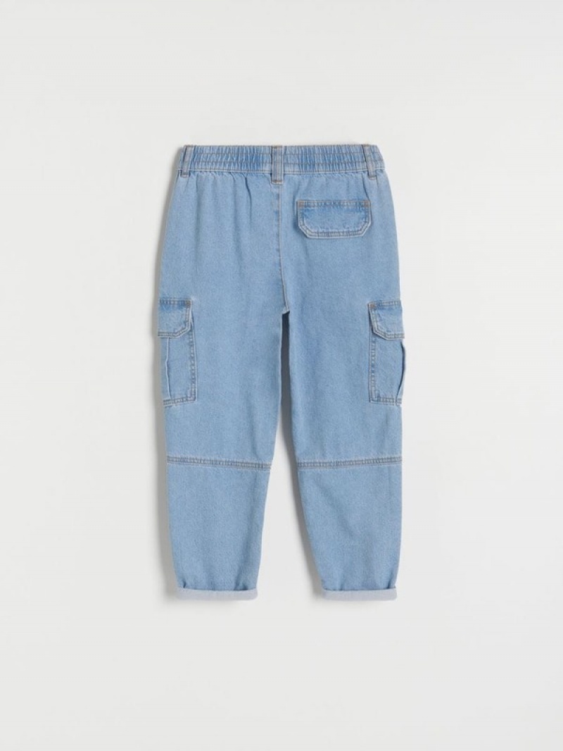 Reserved Balloon Jeans Jungen Blau | GJS-741529