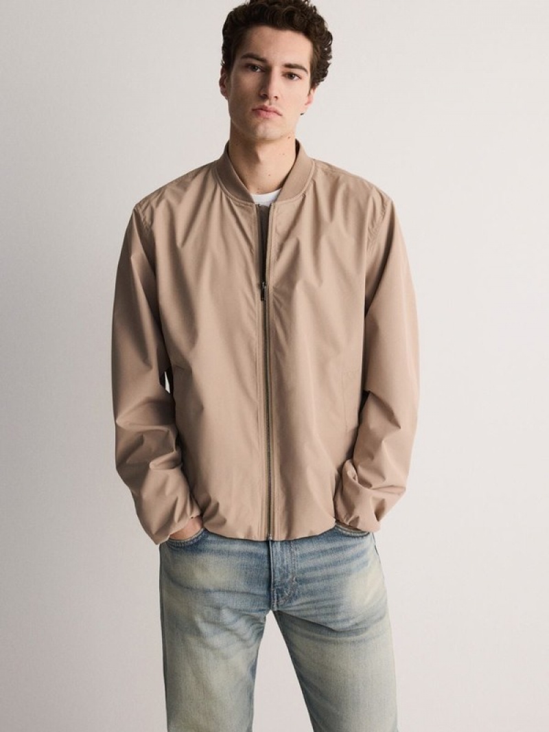 Reserved Bomber Jacken Herren Beige | BQX-853624