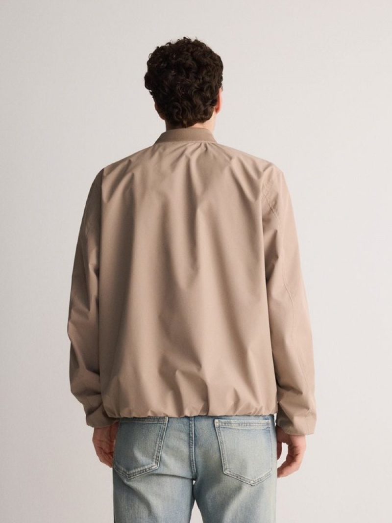 Reserved Bomber Jacken Herren Beige | BQX-853624