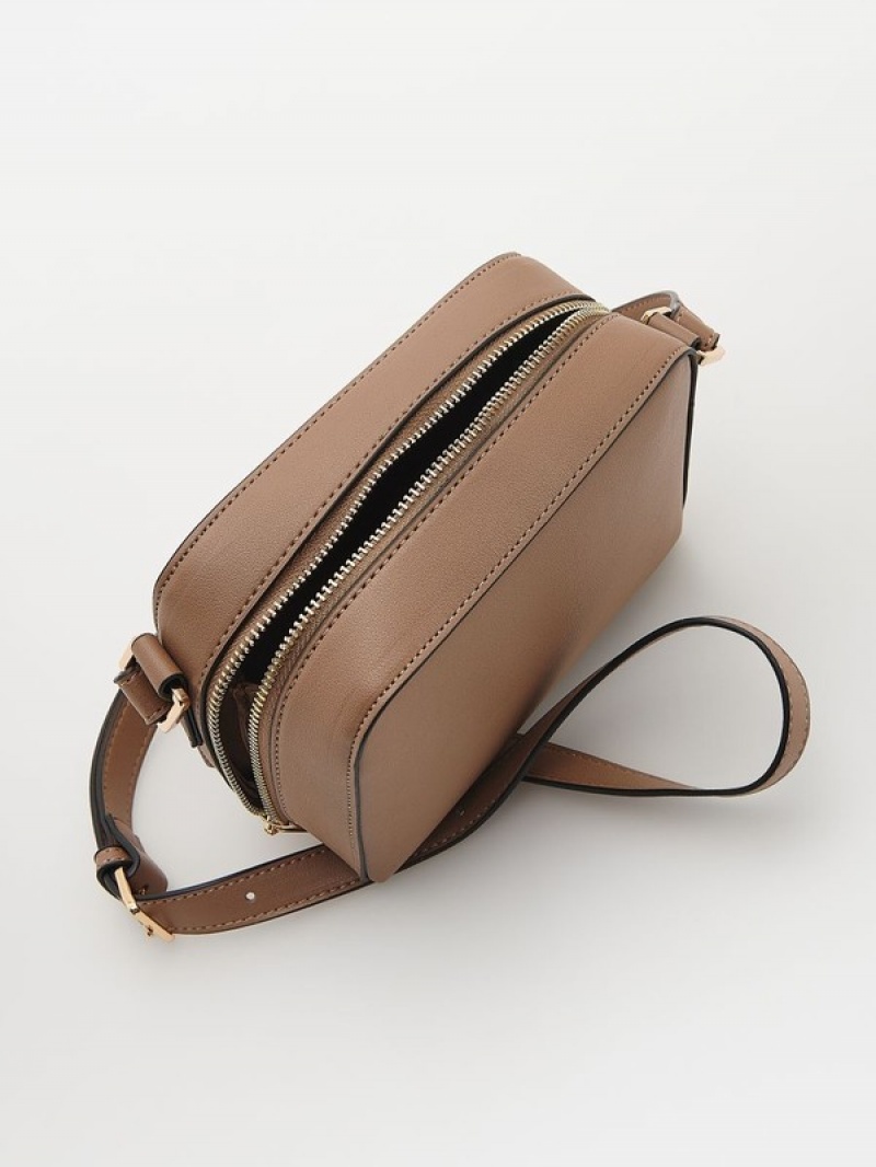 Reserved Buckles Taschen Damen Beige | NAG-197586