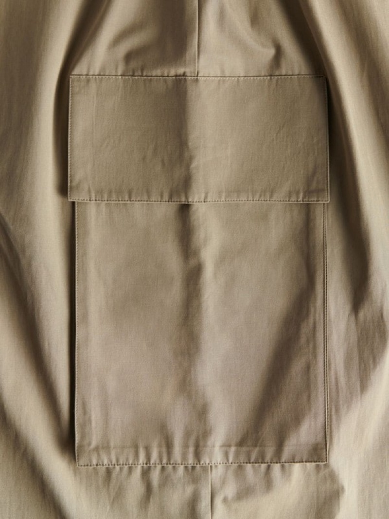 Reserved Cargo Pockets Röcke Damen Grün | EIF-213679