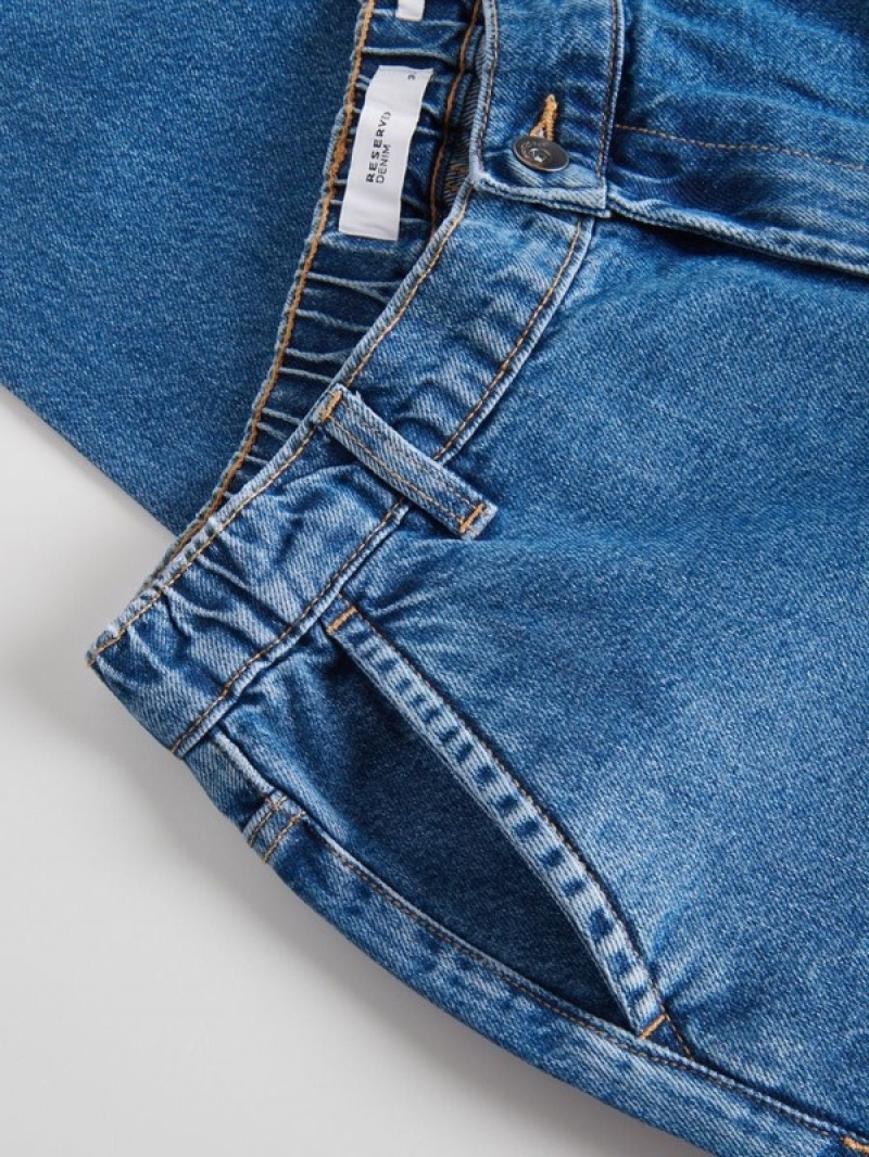 Reserved Carrot Fit Jeans Herren Blau | IKZ-689273