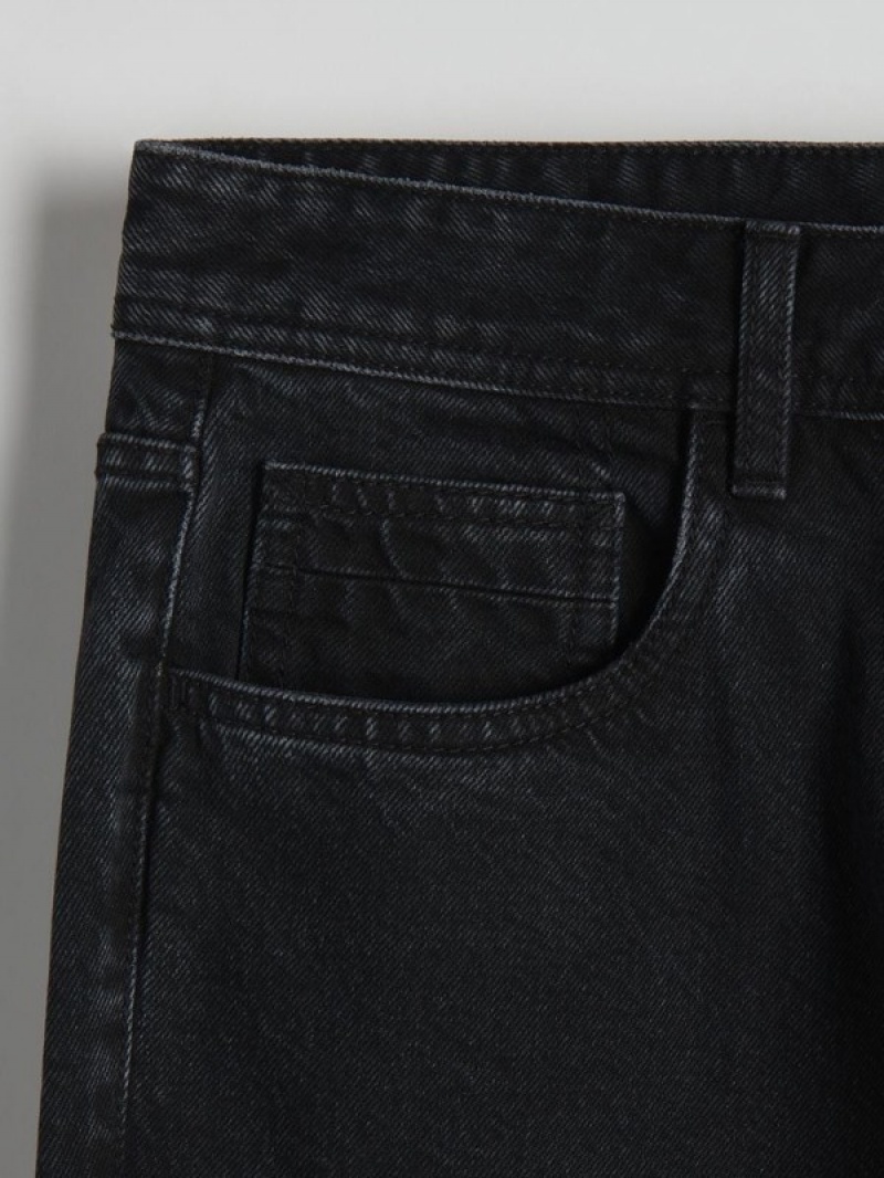 Reserved Carrot Fit Jeans Herren Schwarz | UZO-452139