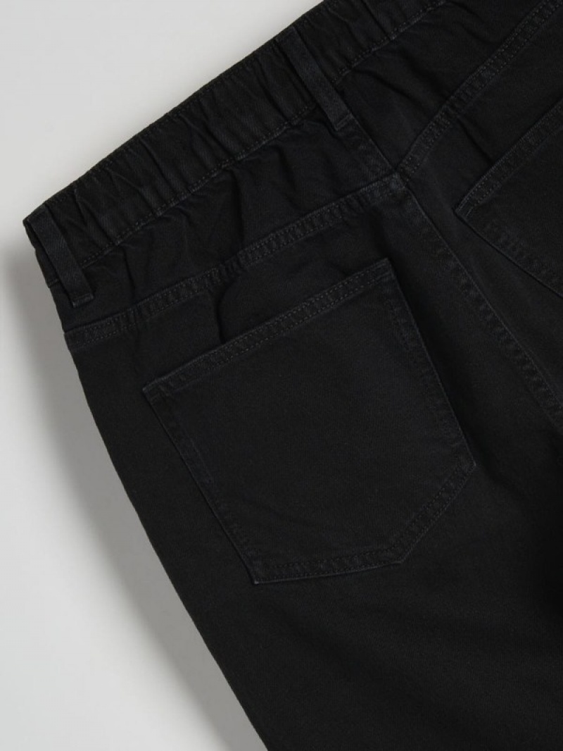 Reserved Carrot Fit Jeans Herren Schwarz | OIN-015349