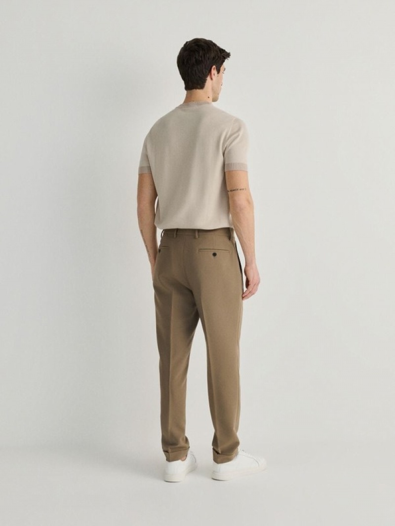 Reserved Carrot Hosen Herren Beige | XFN-290547