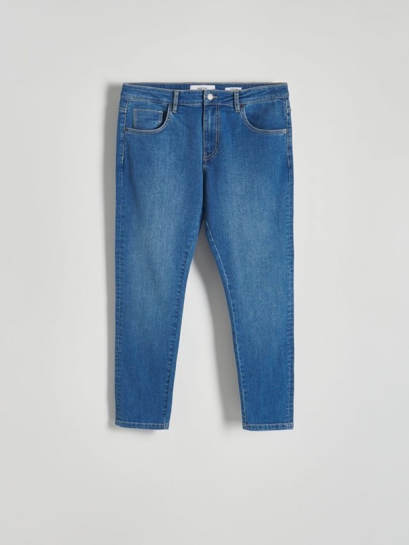 Reserved Carrot Slim Jeans Herren Blau | OIM-538916