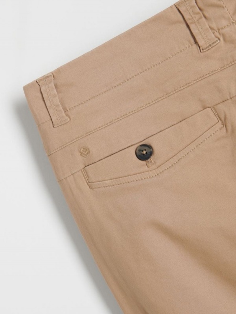 Reserved Chino Slim Fit Hosen Herren Beige | XJO-103259