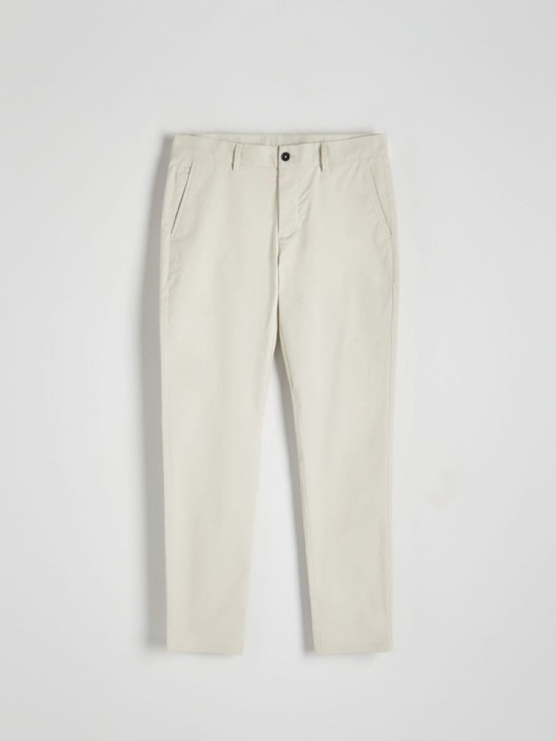 Reserved Chino Slim Fit Hosen Herren Beige | XDS-741508