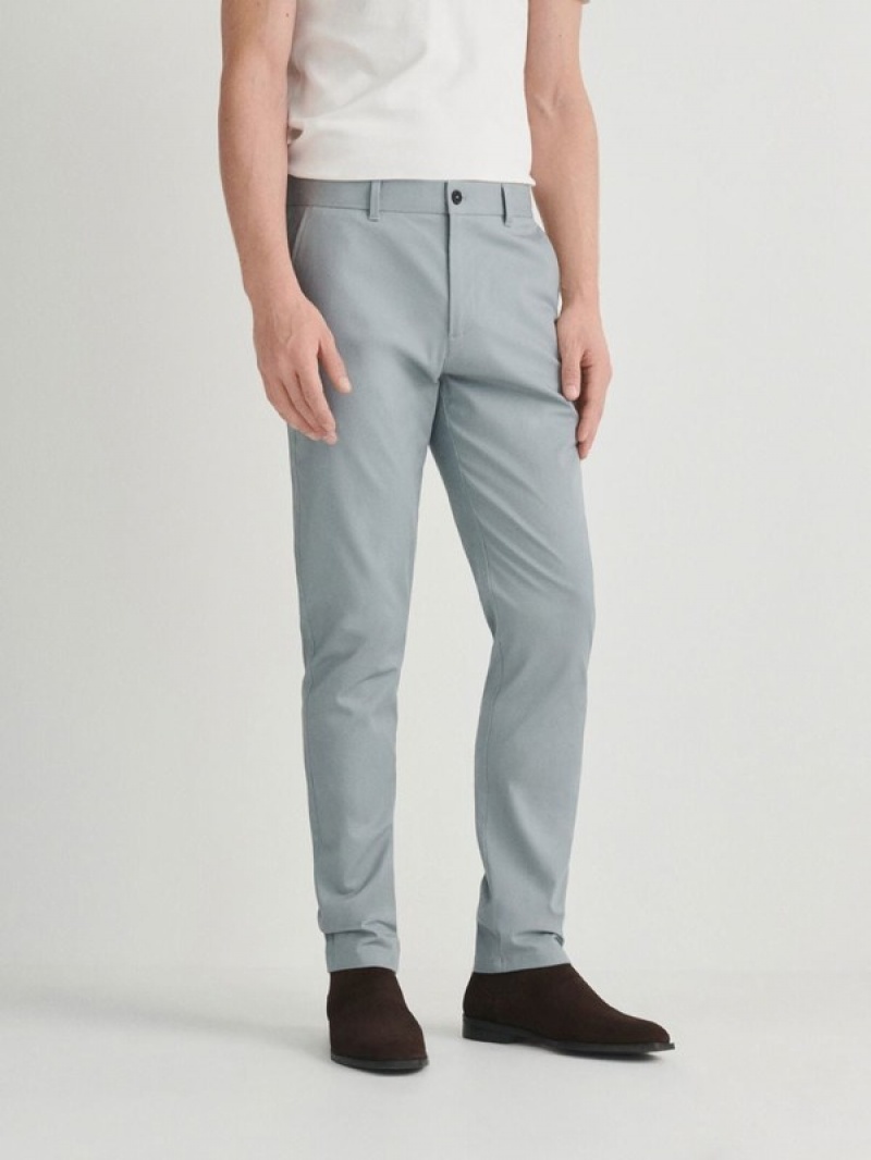 Reserved Chino Slim Fit Hosen Herren Blau | GWD-845317