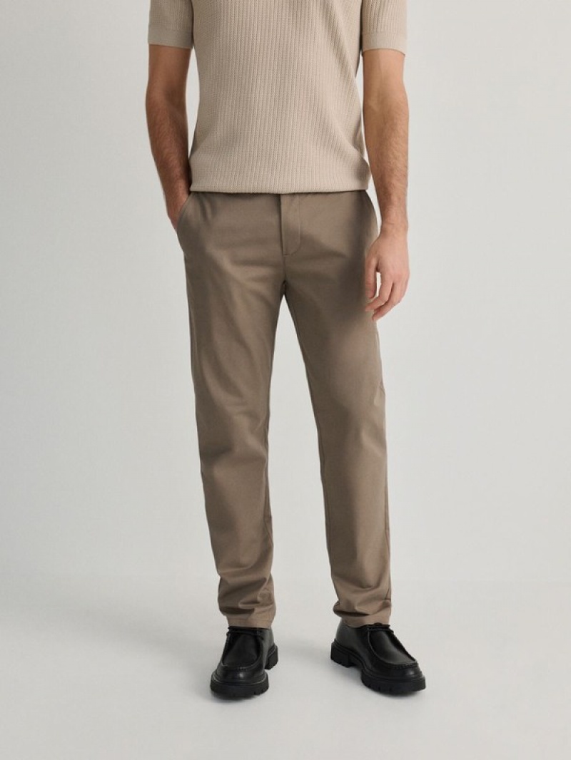 Reserved Chino Slim Fit Hosen Herren Braun | ZCG-213684