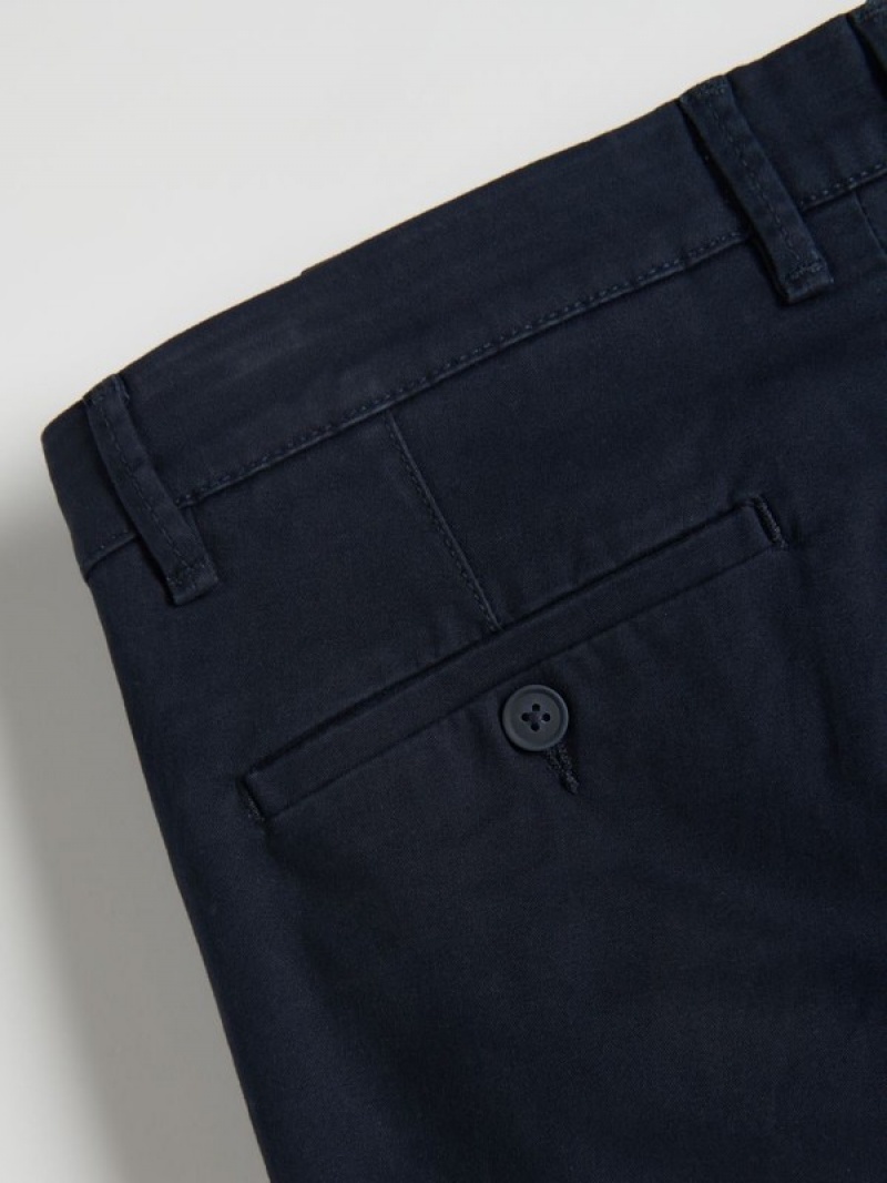 Reserved Chino Slim Fit Hosen Herren Navy | ORT-853091