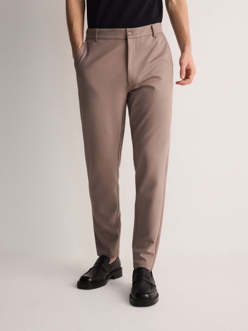 Reserved Chino Slim Hosen Herren Beige | IFH-302781