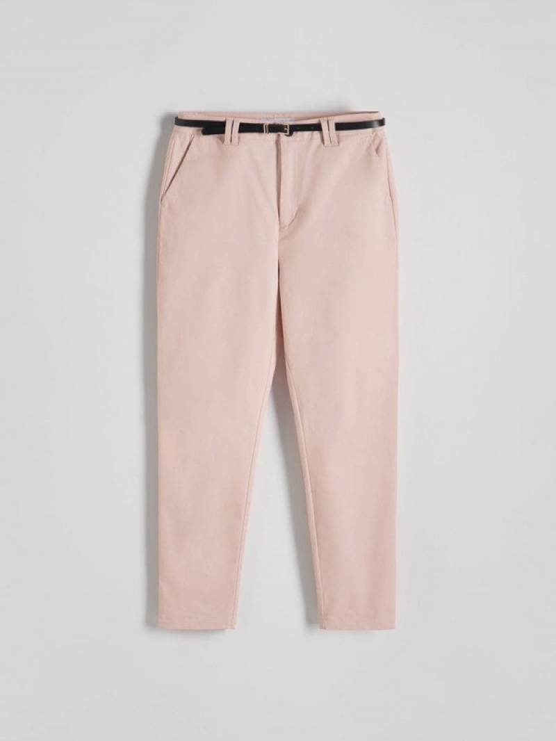 Reserved Chino With Hosen Damen Rosa | SAX-043795