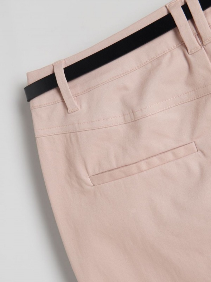 Reserved Chino With Hosen Damen Rosa | SAX-043795