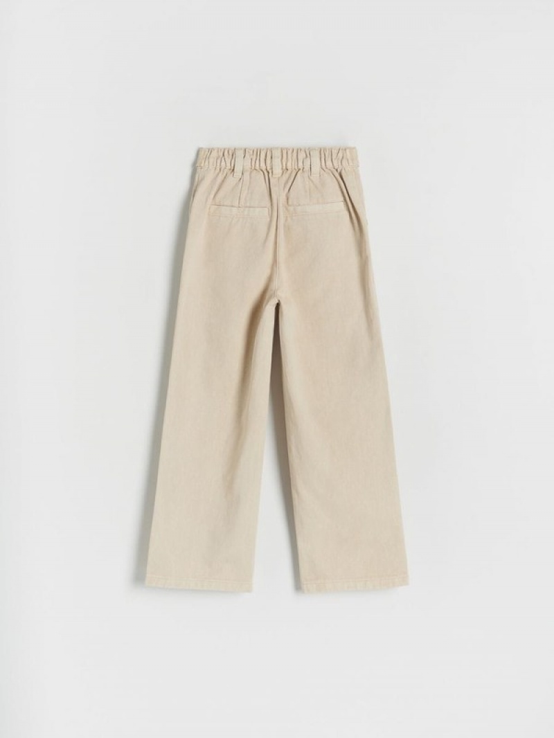 Reserved Cottonbuttons Hosen Mädchen Beige | GHV-865913