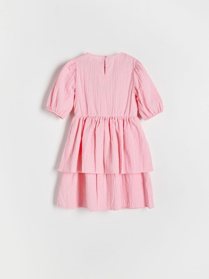 Reserved Cottonruffles Kleid Mädchen Rosa | MJU-875493