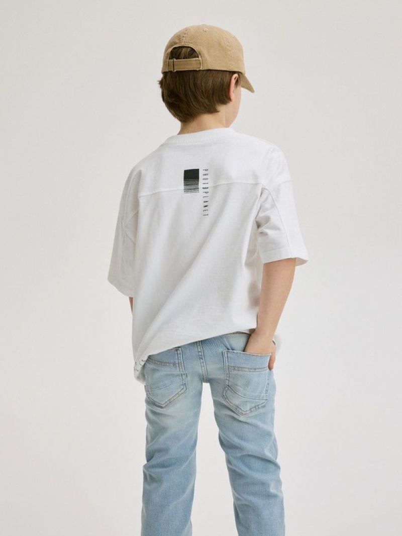 Reserved Distressed Slim Jeans Jungen Blau | WUD-938607