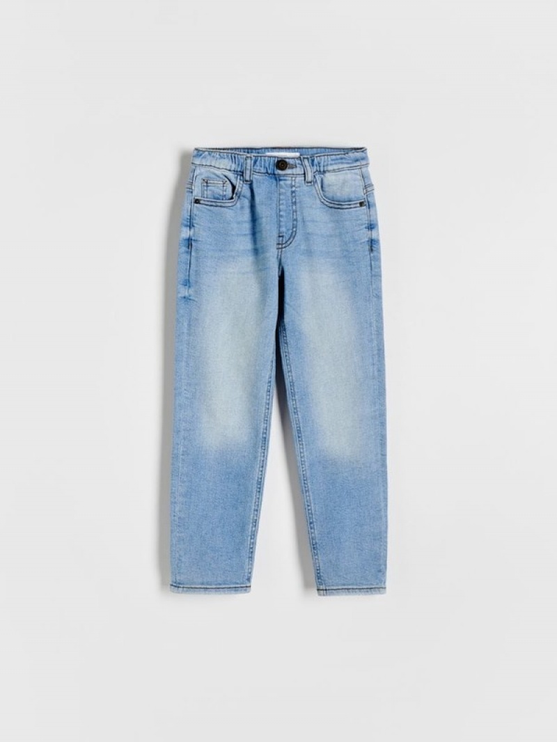 Reserved Elastic Regular Jeans Jungen Blau | CRP-069372