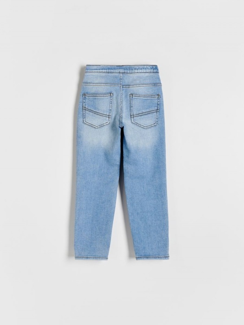 Reserved Elastic Regular Jeans Jungen Blau | CRP-069372