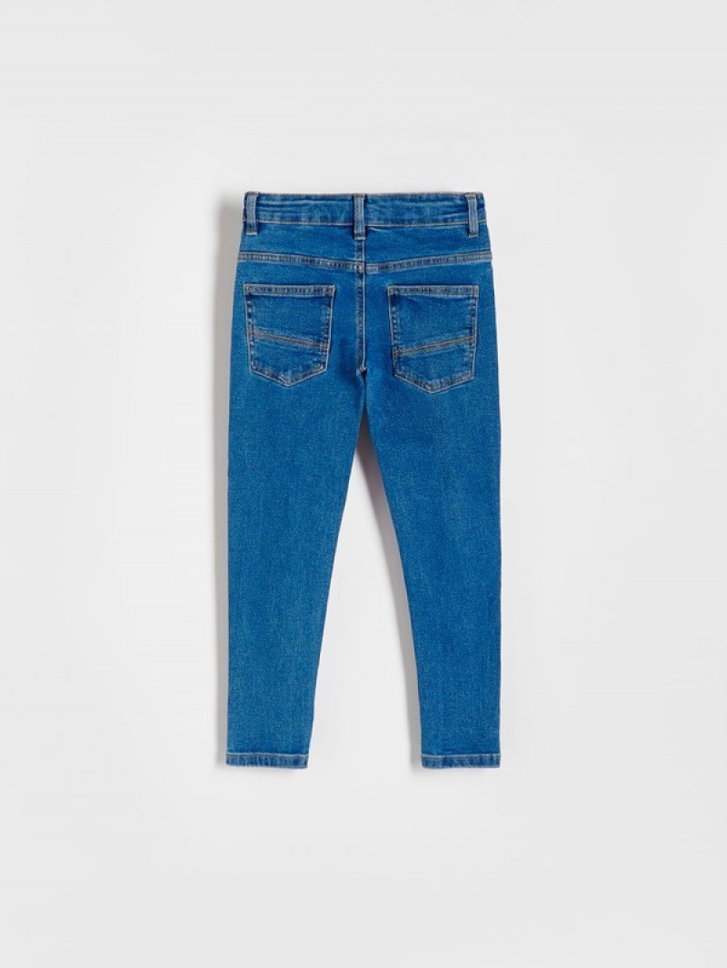 Reserved Elastic Slim Jeans Jungen Blau | JEG-763084