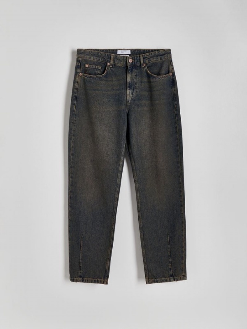 Reserved Gerade Jeans Herren Indigo | TDK-175064