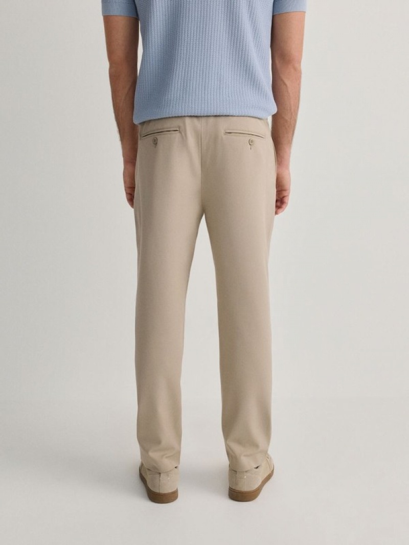 Reserved Joggers Hosen Herren Beige | NZO-096742