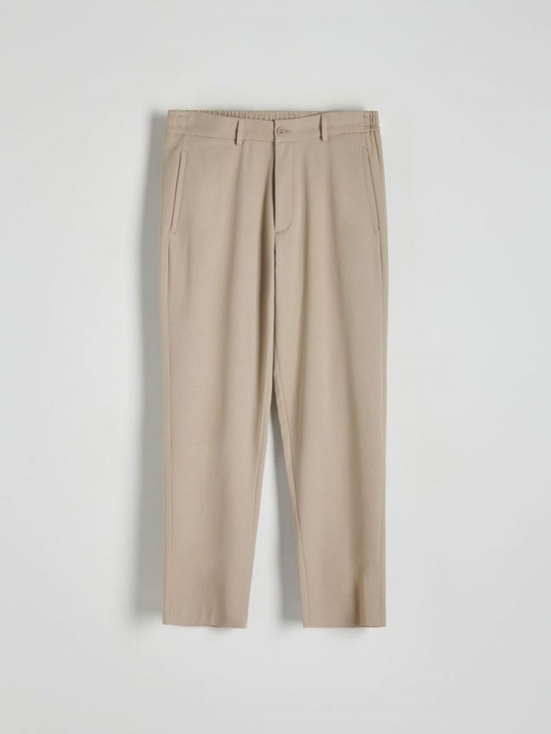 Reserved Joggers Hosen Herren Beige | NZO-096742