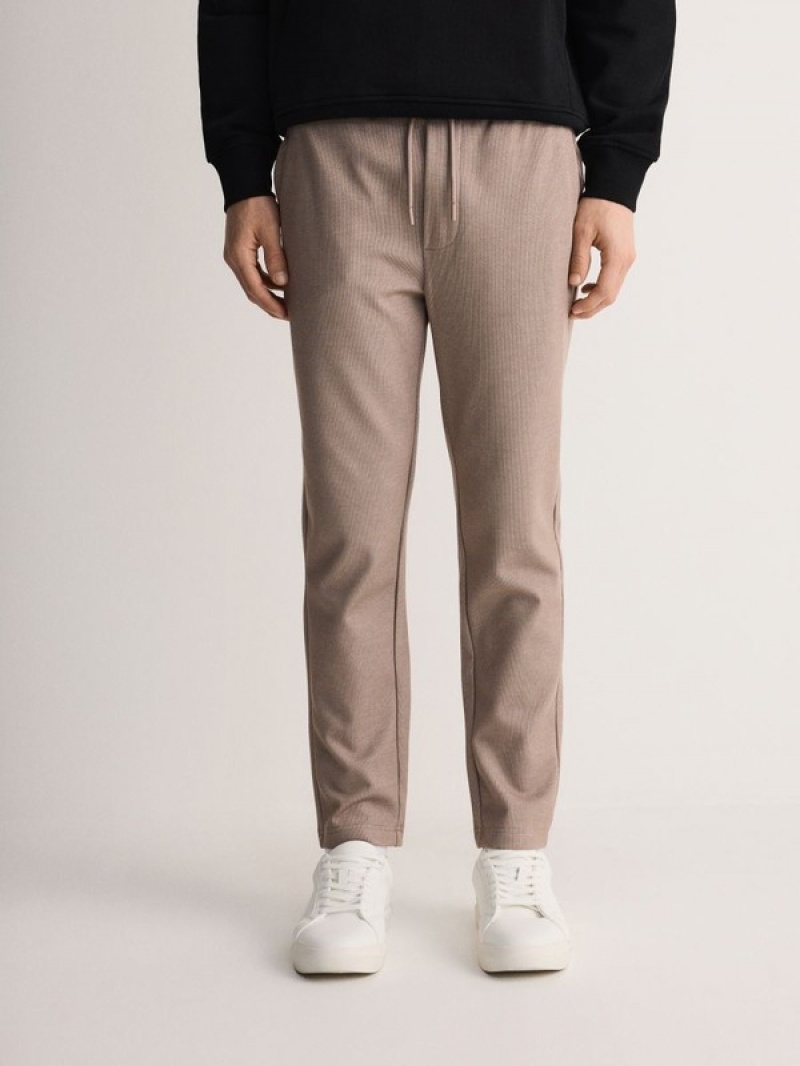 Reserved Joggers Hosen Herren Beige | SDA-672159