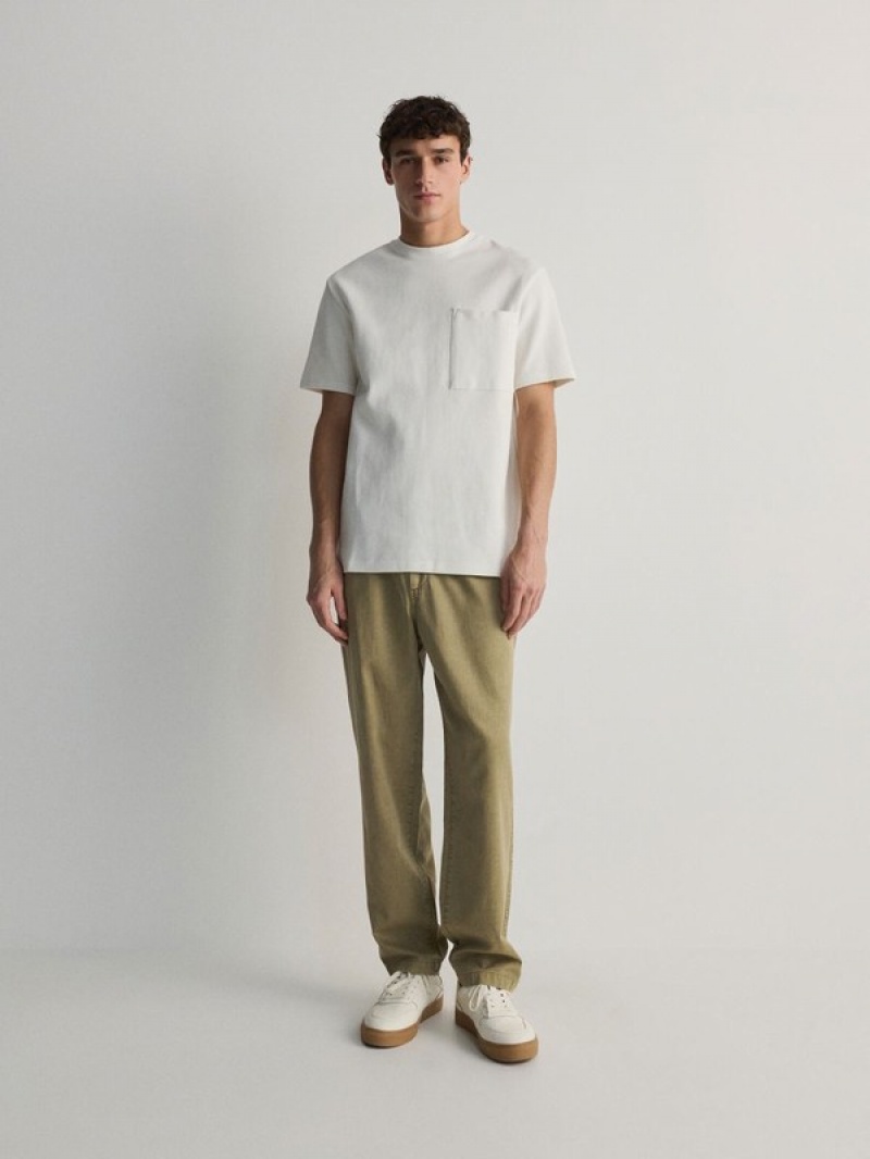 Reserved Joggers Hosen Herren Beige | ZAK-587120