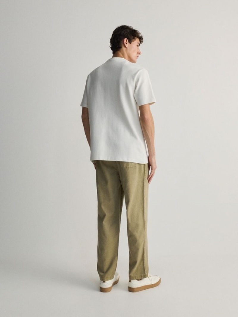 Reserved Joggers Hosen Herren Beige | ZAK-587120