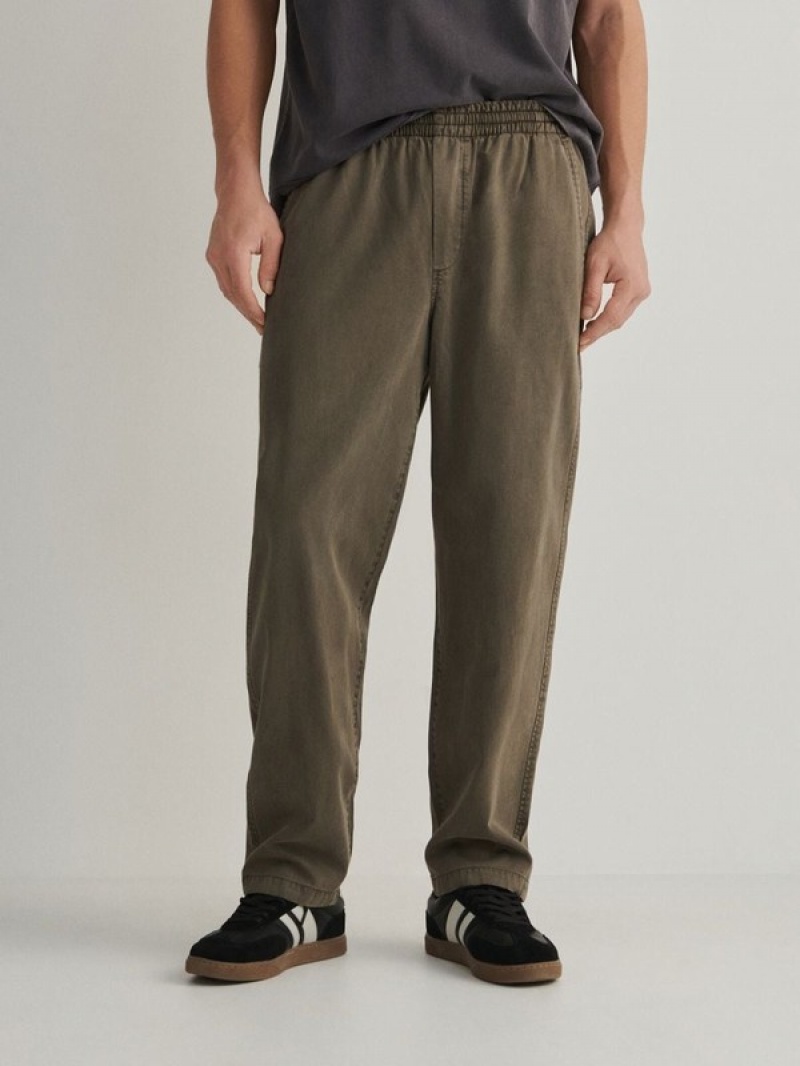 Reserved Joggers Hosen Herren Grün | IZU-657829