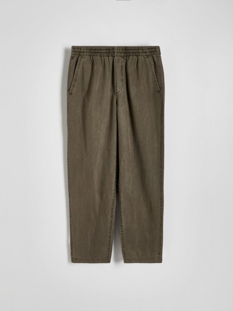 Reserved Joggers Hosen Herren Grün | IZU-657829