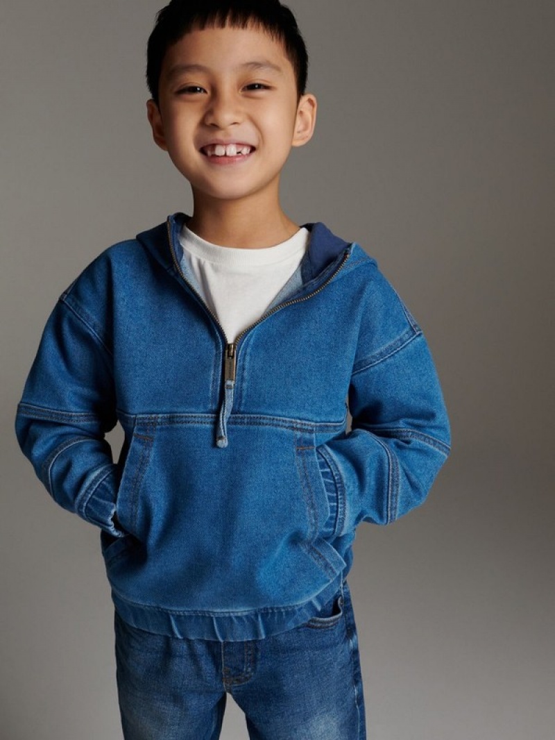 Reserved Jogging Top Pullover Jungen Blau | APO-412639